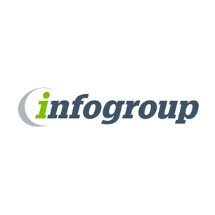 Infogroup logo Art Direction by: Bart Crosby, Crosby Associates
